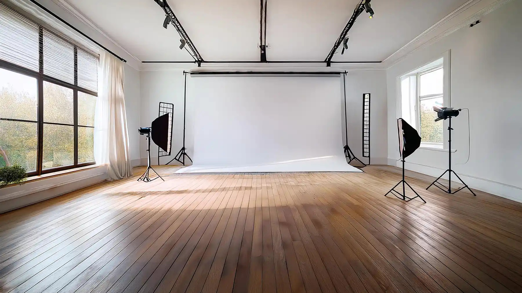 Photography studio for Irina Grant’s all-in-one photoshoot experience in Cape Town