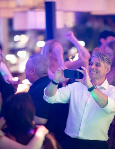Guests enjoying the dance floor at a Cape Town event
